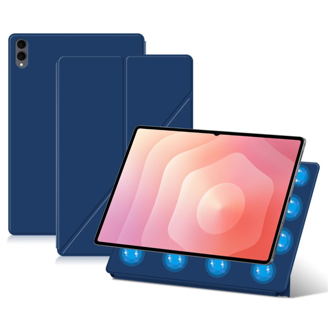 Étui Samsung Galaxy Tab S11 Ultra Origami Stand Magnétique avec Veille Automatique