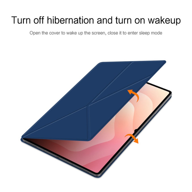 Étui Samsung Galaxy Tab S11 Ultra Origami Stand Magnétique avec Veille Automatique