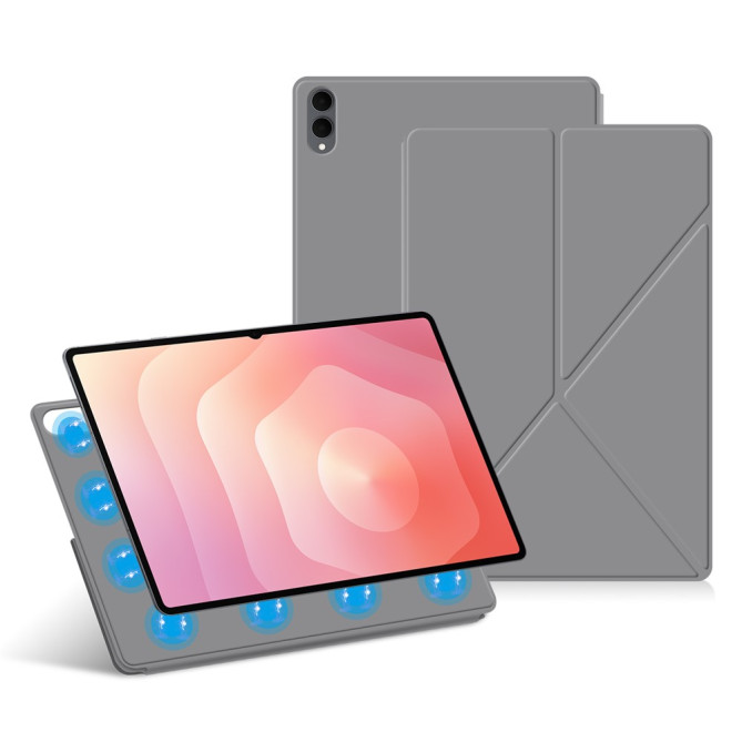 Étui Samsung Galaxy Tab S11 Ultra Origami Stand Magnétique avec Veille Automatique