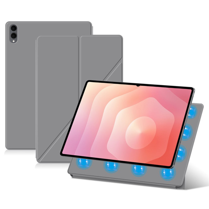 Étui Samsung Galaxy Tab S11 Ultra Origami Stand Magnétique avec Veille Automatique