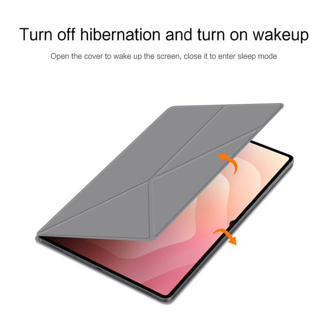 Étui Samsung Galaxy Tab S11 Ultra Origami Stand Magnétique avec Veille Automatique