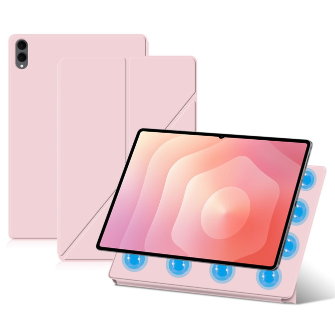 Étui Samsung Galaxy Tab S11 Ultra Origami Stand Magnétique avec Veille Automatique