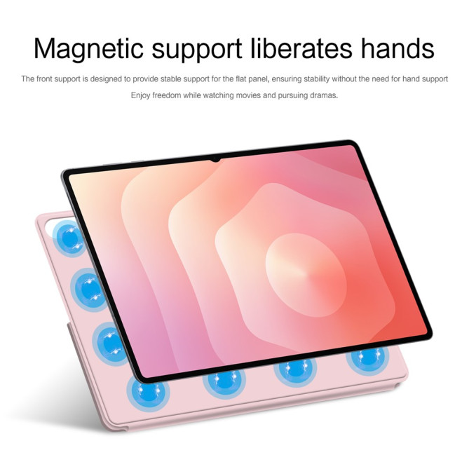 Étui Samsung Galaxy Tab S11 Ultra Origami Stand Magnétique avec Veille Automatique