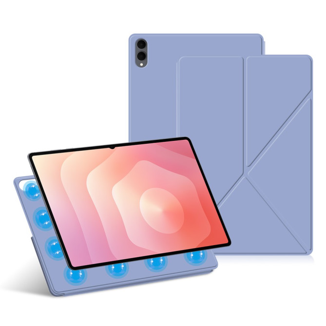 Étui Samsung Galaxy Tab S11 Ultra Origami Stand Magnétique avec Veille Automatique