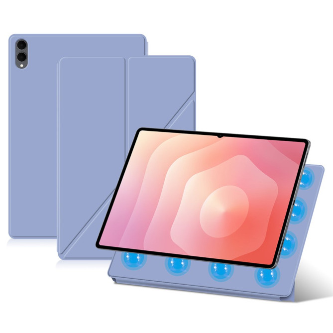 Étui Samsung Galaxy Tab S11 Ultra Origami Stand Magnétique avec Veille Automatique