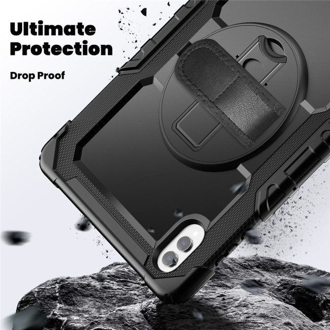 Coque Samsung Galaxy Tab S11 Ultra Antichoc avec Support Rotatif