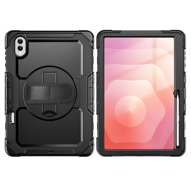 Coque Samsung Galaxy Tab S11 Ultra Antichoc avec Support Rotatif