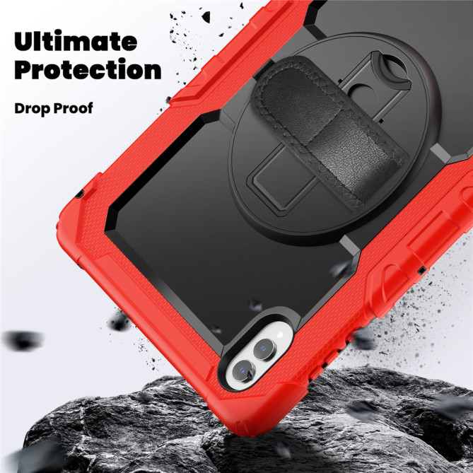 Coque Samsung Galaxy Tab S11 Ultra Antichoc avec Support Rotatif