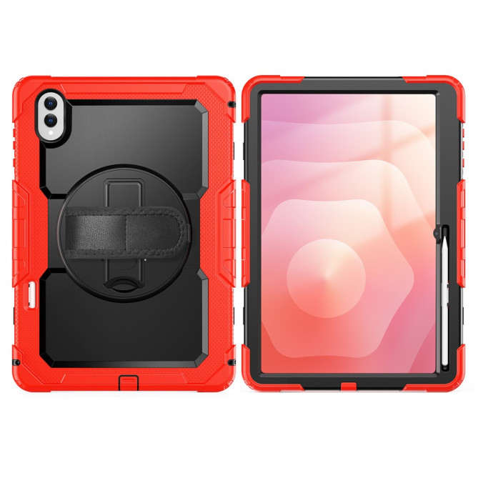 Coque Samsung Galaxy Tab S11 Ultra Antichoc avec Support Rotatif