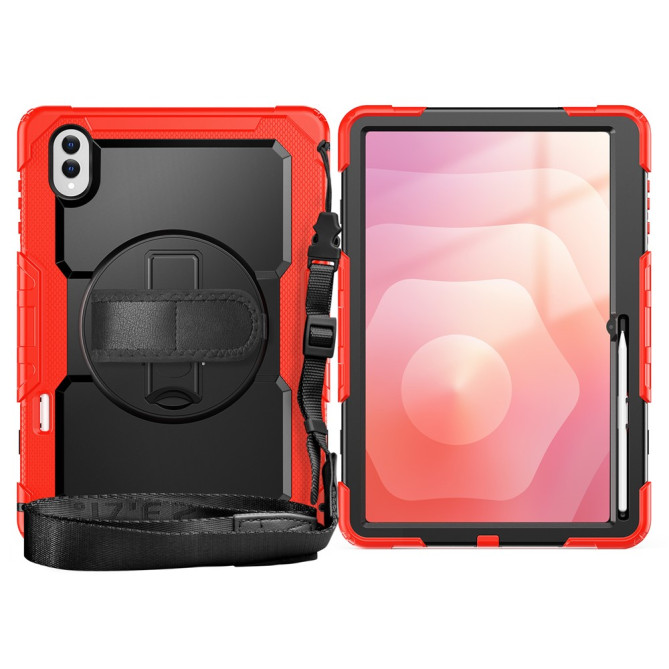 Coque Samsung Galaxy Tab S11 Ultra Antichoc avec Support Rotatif