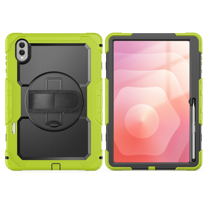 Coque Samsung Galaxy Tab S11 Ultra Antichoc avec Support Rotatif