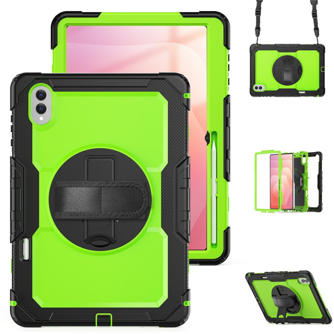 Coque Samsung Galaxy Tab S11 Ultra Antichoc avec Support Rotatif