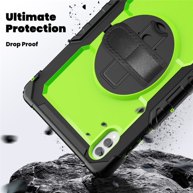 Coque Samsung Galaxy Tab S11 Ultra Antichoc avec Support Rotatif