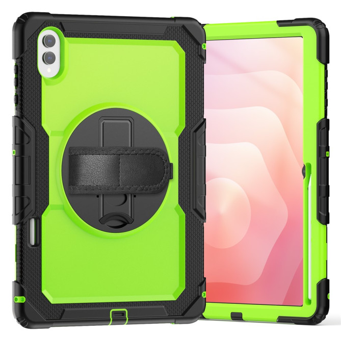 Coque Samsung Galaxy Tab S11 Ultra Antichoc avec Support Rotatif