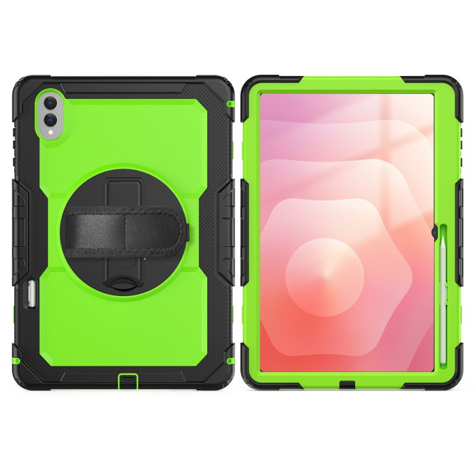 Coque Samsung Galaxy Tab S11 Ultra Antichoc avec Support Rotatif