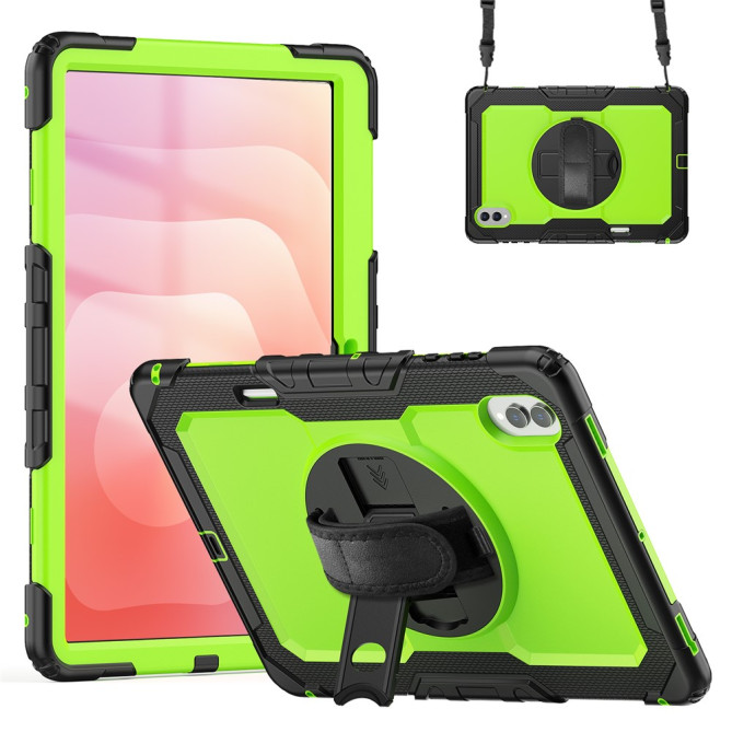 Coque Samsung Galaxy Tab S11 Ultra Antichoc avec Support Rotatif