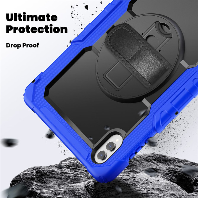 Coque Samsung Galaxy Tab S11 Ultra Antichoc avec Support Rotatif