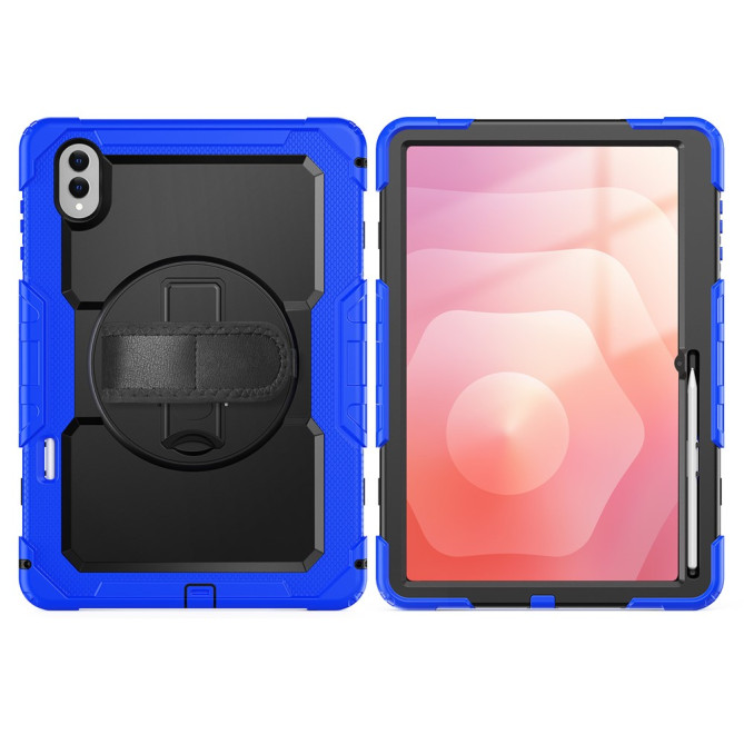 Coque Samsung Galaxy Tab S11 Ultra Antichoc avec Support Rotatif