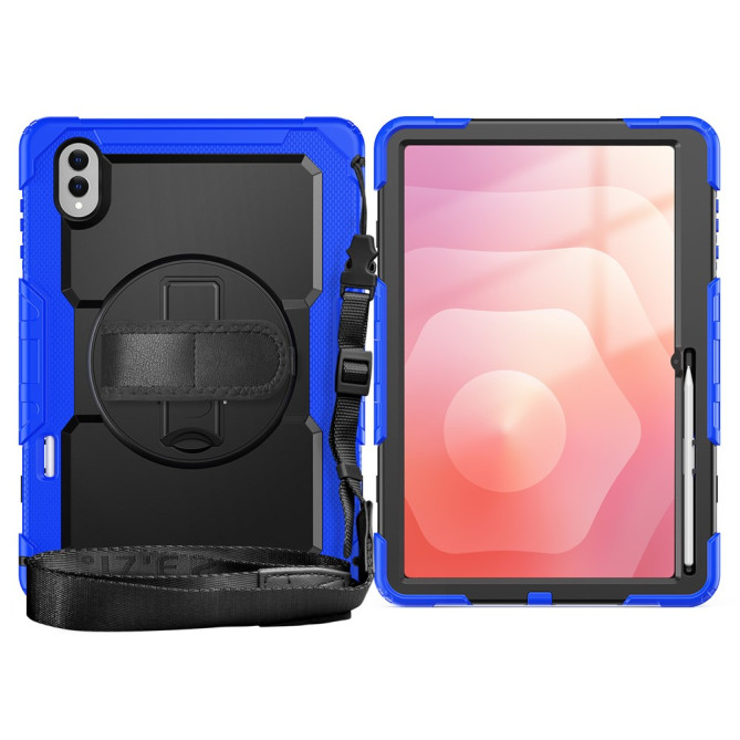 Coque Samsung Galaxy Tab S11 Ultra Antichoc avec Support Rotatif