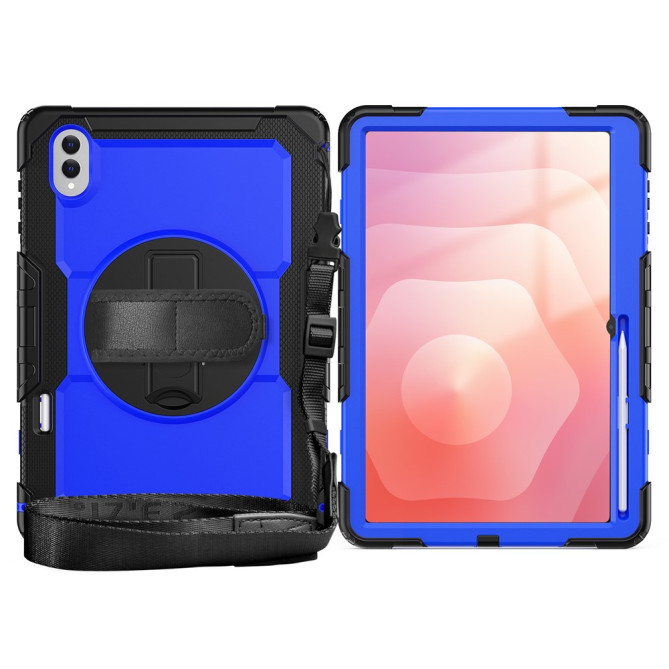 Coque Samsung Galaxy Tab S11 Ultra Antichoc avec Support Rotatif