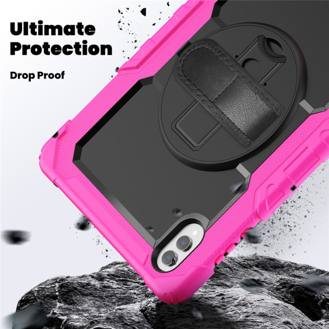 Coque Samsung Galaxy Tab S11 Ultra Antichoc avec Support Rotatif