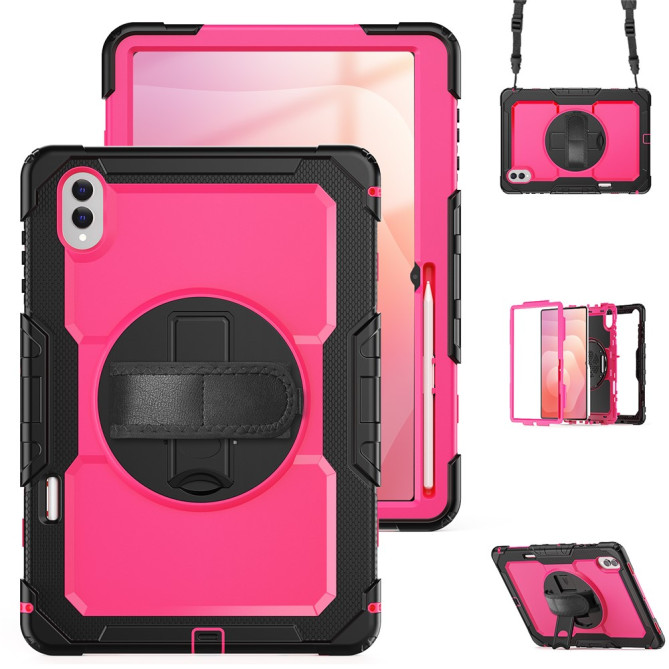 Coque Samsung Galaxy Tab S11 Ultra Antichoc avec Support Rotatif