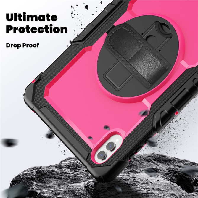 Coque Samsung Galaxy Tab S11 Ultra Antichoc avec Support Rotatif