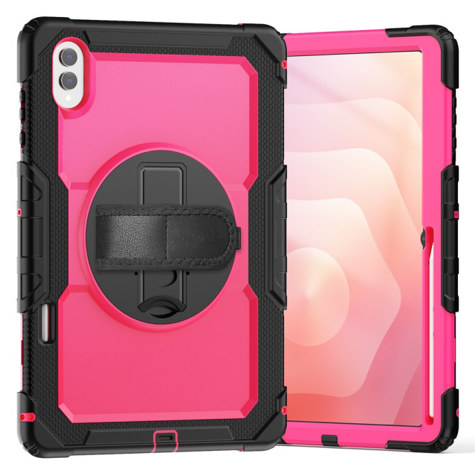 Coque Samsung Galaxy Tab S11 Ultra Antichoc avec Support Rotatif