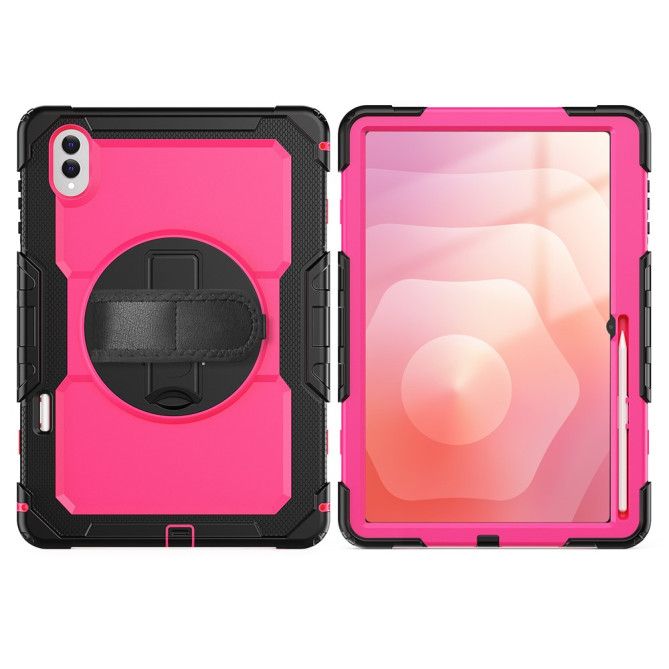 Coque Samsung Galaxy Tab S11 Ultra Antichoc avec Support Rotatif