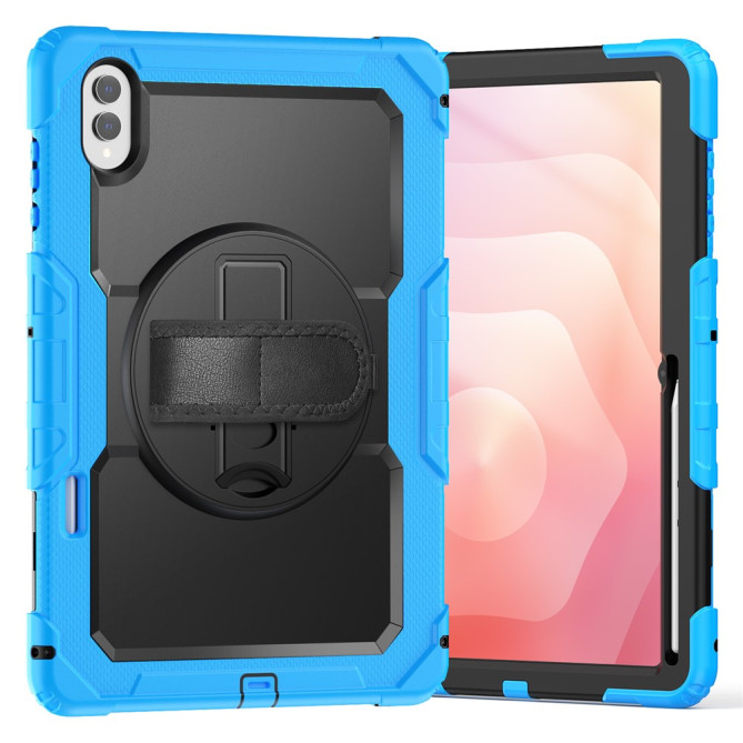 Coque Samsung Galaxy Tab S11 Ultra Antichoc avec Support Rotatif