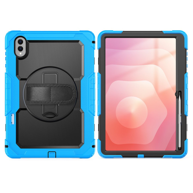 Coque Samsung Galaxy Tab S11 Ultra Antichoc avec Support Rotatif