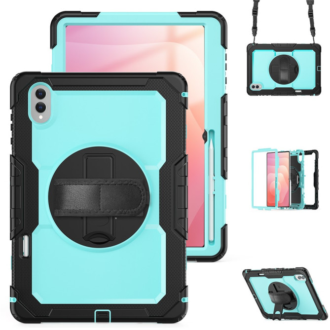 Coque Samsung Galaxy Tab S11 Ultra Antichoc avec Support Rotatif