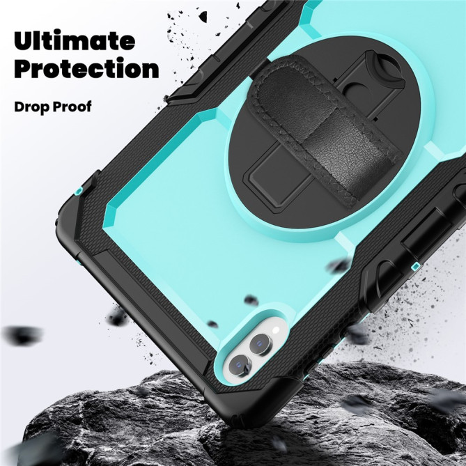 Coque Samsung Galaxy Tab S11 Ultra Antichoc avec Support Rotatif