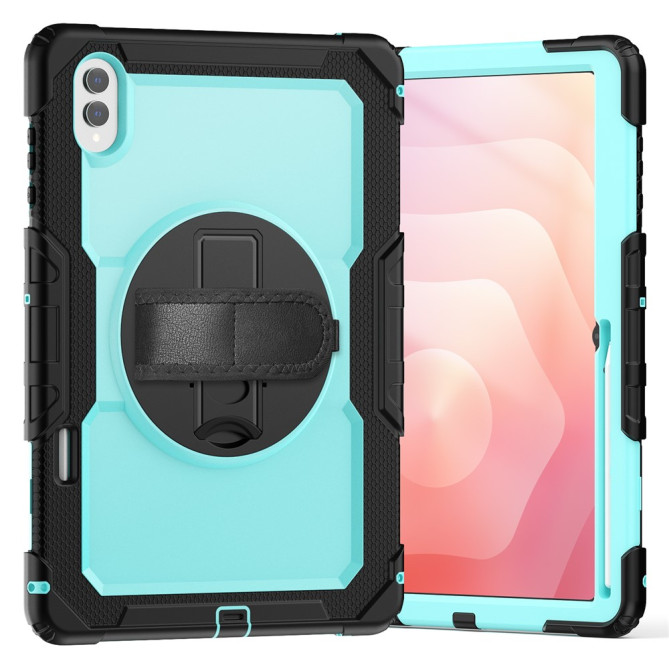 Coque Samsung Galaxy Tab S11 Ultra Antichoc avec Support Rotatif