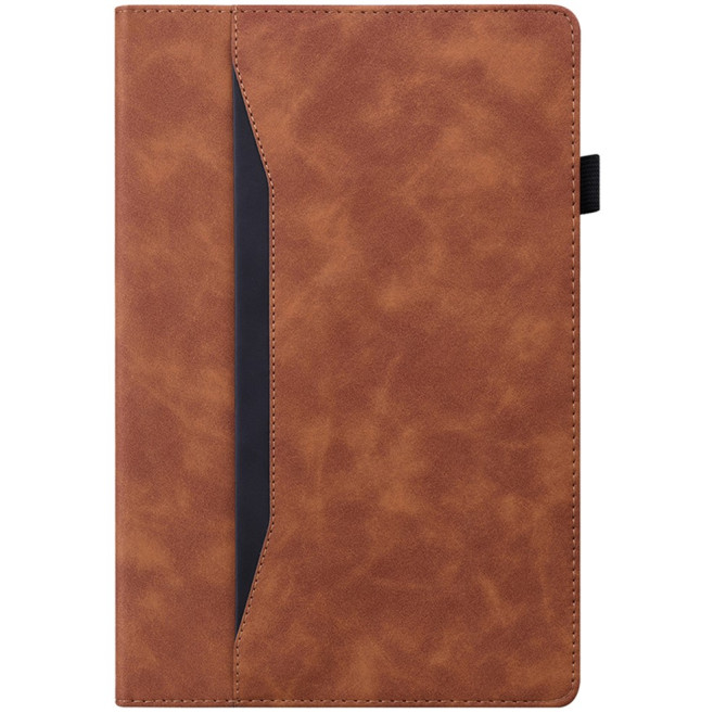 Étui Samsung Galaxy Tab S11 Ultra Style Business avec Porte-cartes et Sangle