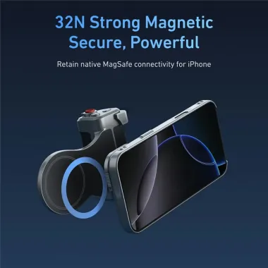 Coque iPhone 17 Pro Max kit photo Master Grip compatible MagSafe avec dissipation graphène