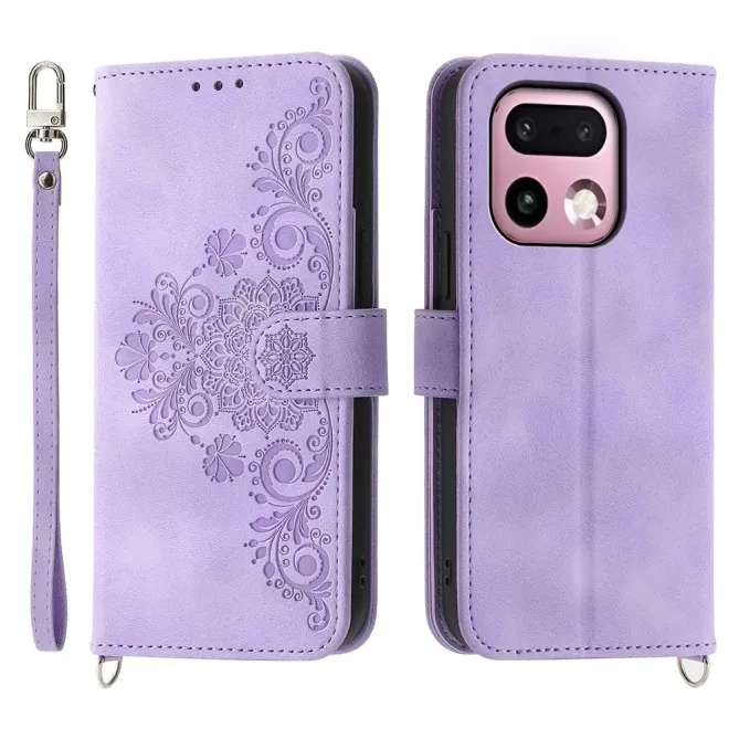 Housse Realme 16 Pro+ Floral à Lanière