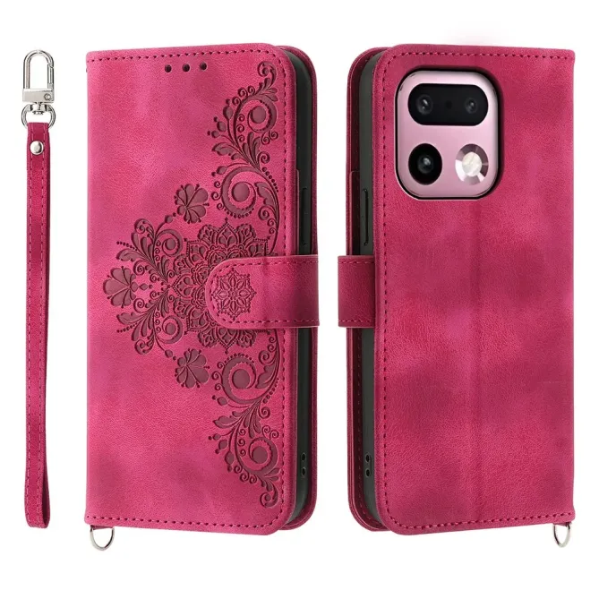 Housse Realme 16 Pro+ Floral à Lanière