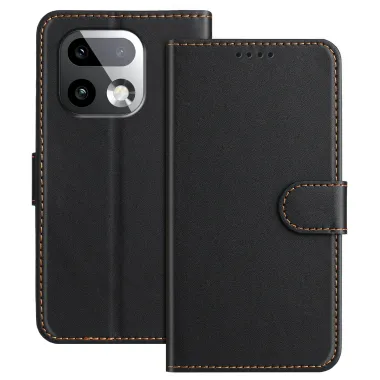 Housse Realme 16 Pro+ Effet Cuir avec Surpiqûres | CLASSIC