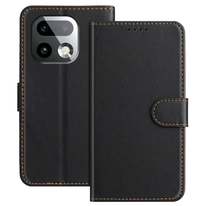 Housse Realme 16 Pro+ Effet Cuir avec Surpiqûres | CLASSIC