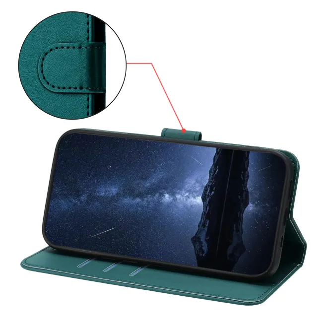 Housse Realme 16 Pro+ Effet Cuir avec Surpiqûres | CLASSIC