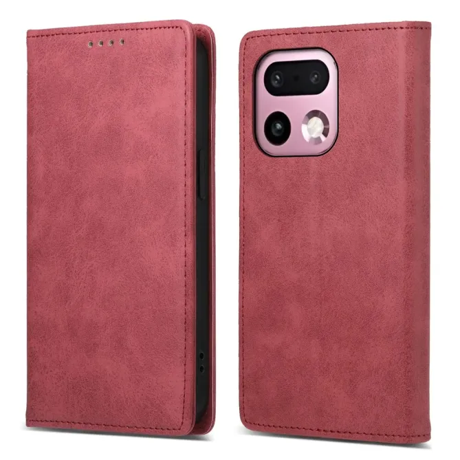 Flip Cover Realme 16 Pro+ Effet Cuir Rétro