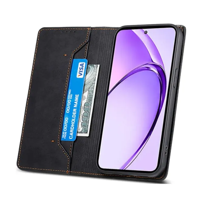 Flip Cover Realme 16 Pro+ Effet Cuir Rétro