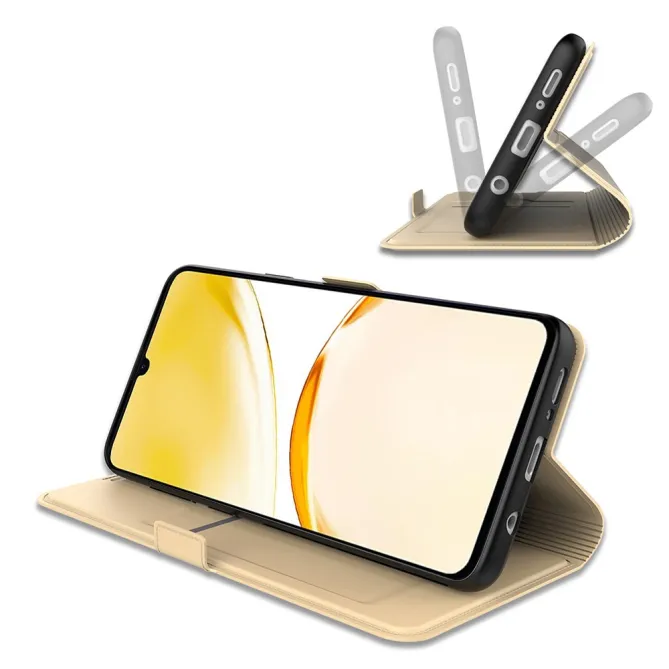 Housse Realme 16 Pro Texture Satinée à Clapet Magnétique