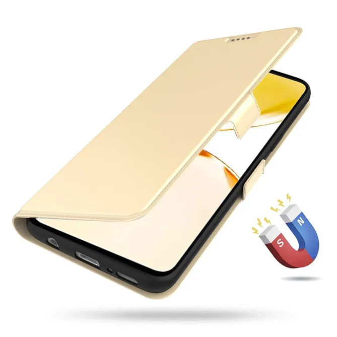 Housse Realme 16 Pro Texture Satinée à Clapet Magnétique