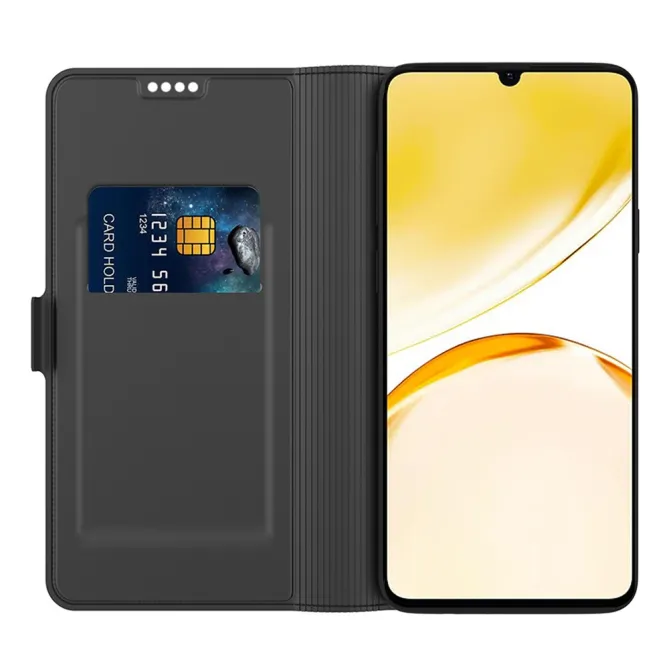 Housse Realme 16 Pro Texture Satinée à Clapet Magnétique