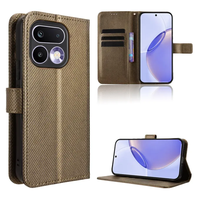 Housse Realme 16 Pro Portefeuille Diamant Bandoulière