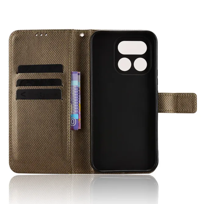 Housse Realme 16 Pro Portefeuille Diamant Bandoulière