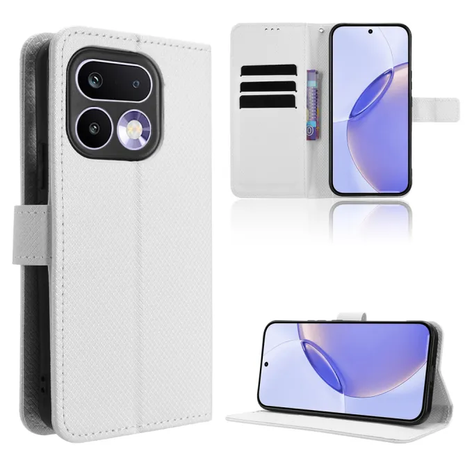 Housse Realme 16 Pro Portefeuille Diamant Bandoulière