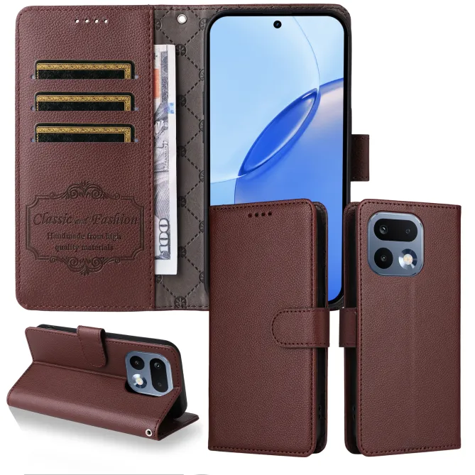 Housse Realme 16 Pro Portefeuille RFID Bandoulière